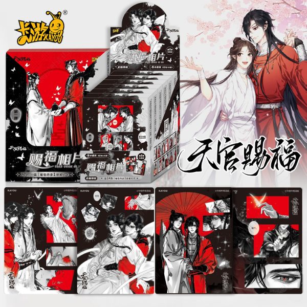 Kayou Official Heaven Official’s Blessing Photo Card – With You Edition Vol.1 Anime Merchandise Blind Box Collectible Cards
